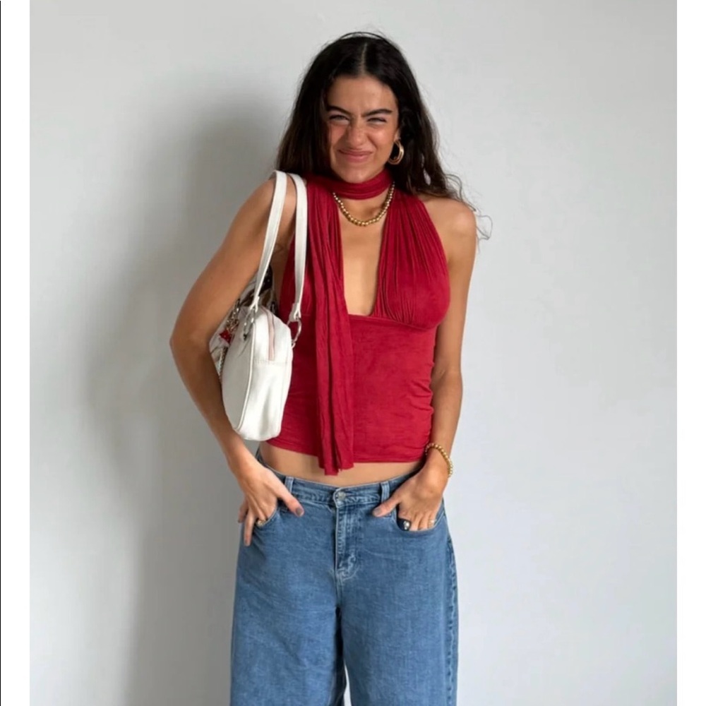 SOLD!  Susmie’s Isabela Red top 💃🏻